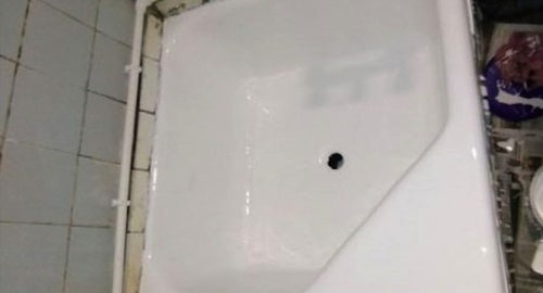 Обновление душевого поддона акрилом | Назия